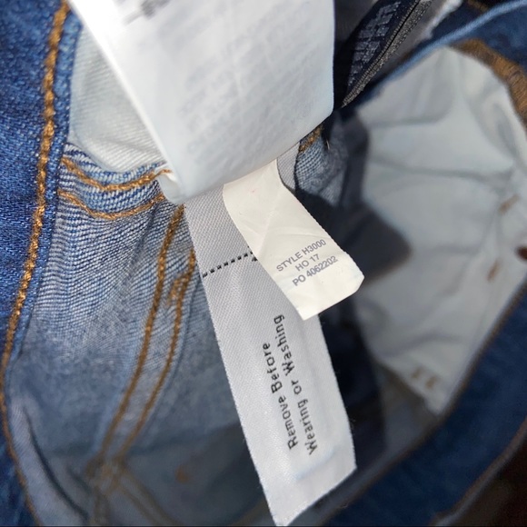 Madewell Blue Distressed 9” High Rise Skinny Jean - Picture 10 of 11